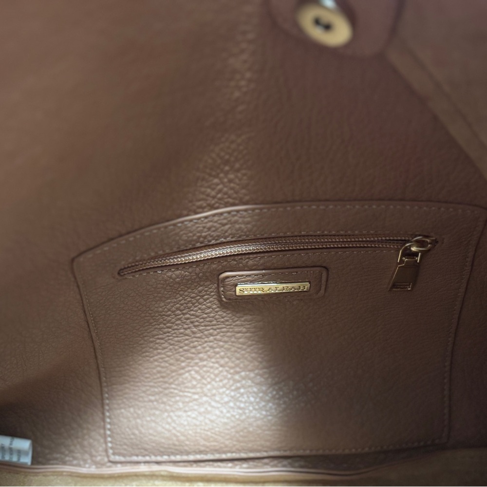 Shiraleah Two-Tone Arden Tote Bag NWT - Picture 5 of 7